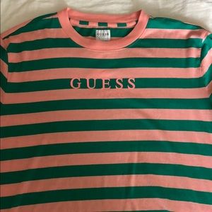 Guess Palm Striped T-Shirt